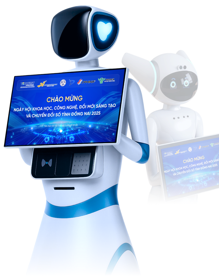 Robot AI Vecopin trong không gian công nghệ